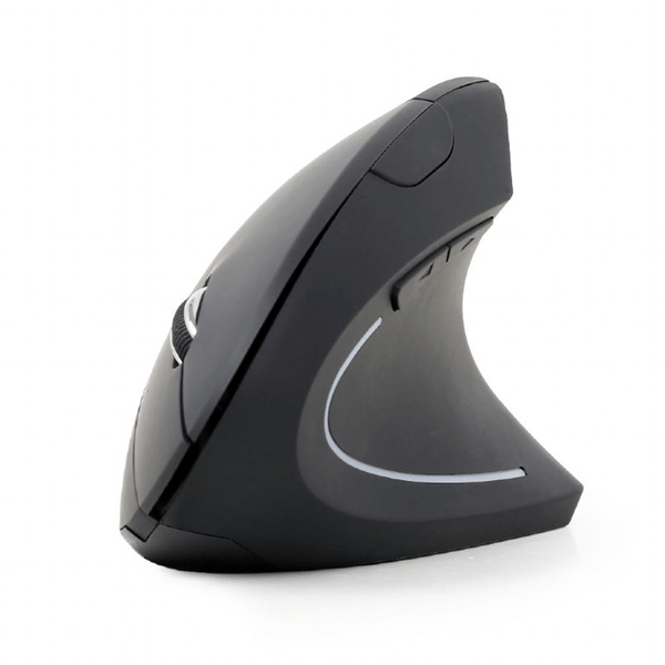 MUSW-ERGO-01 raton ergonomico gembird inalambrico negro 6 botones