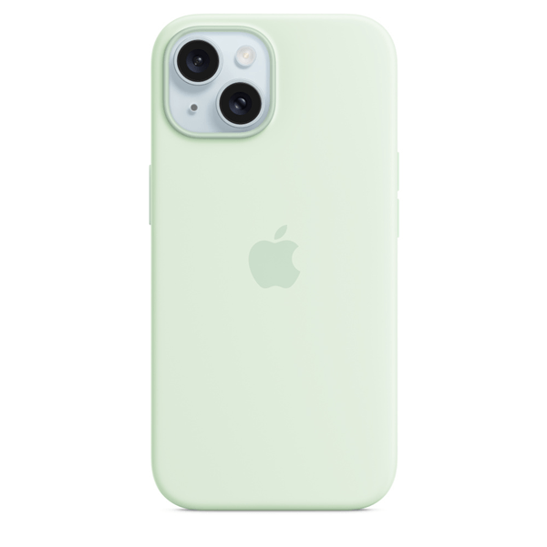 MWNC3ZM/A iphone 15 sil case soft mint