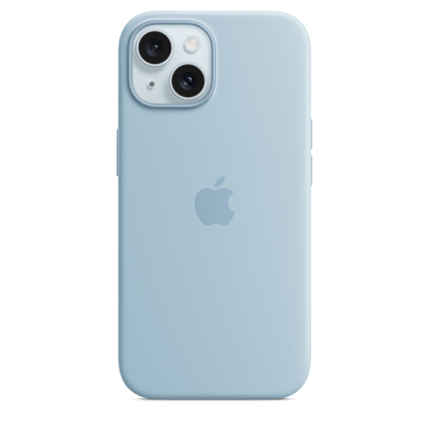 MWND3ZM/A iphone 15 sil case light blue