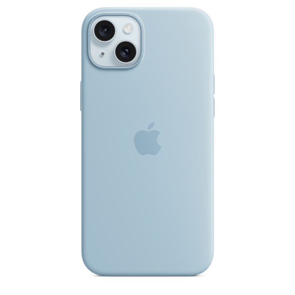 MWNH3ZM/A?ES iphone 15 plus si case light bluee