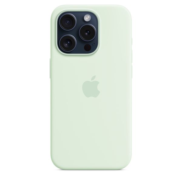 MWNL3ZM_A_ES iphone 15 pro si case soft mint