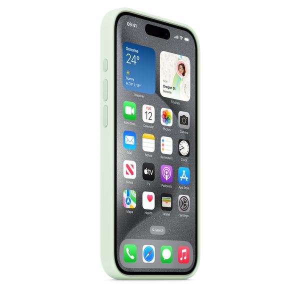 MWNL3ZM_A iphone 15 pro sil case soft mint