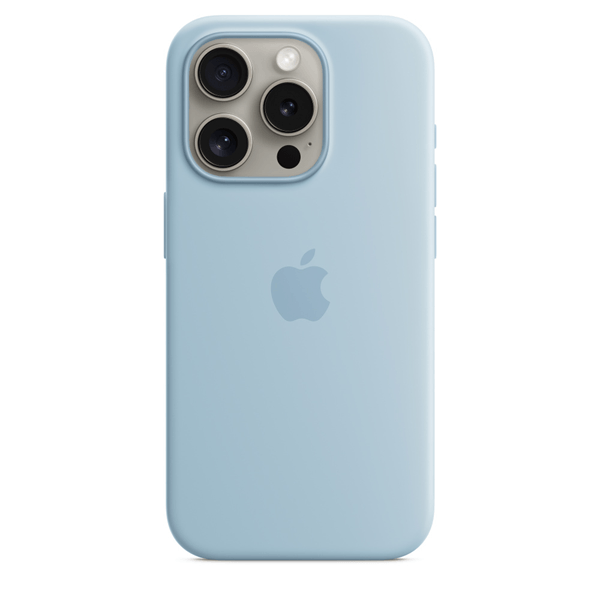 MWNM3ZM/A iphone 15 pro sil case light blue