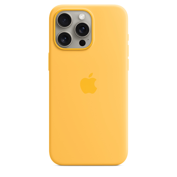 MWNP3ZM/A iphone 15 pro max sil case sunshine