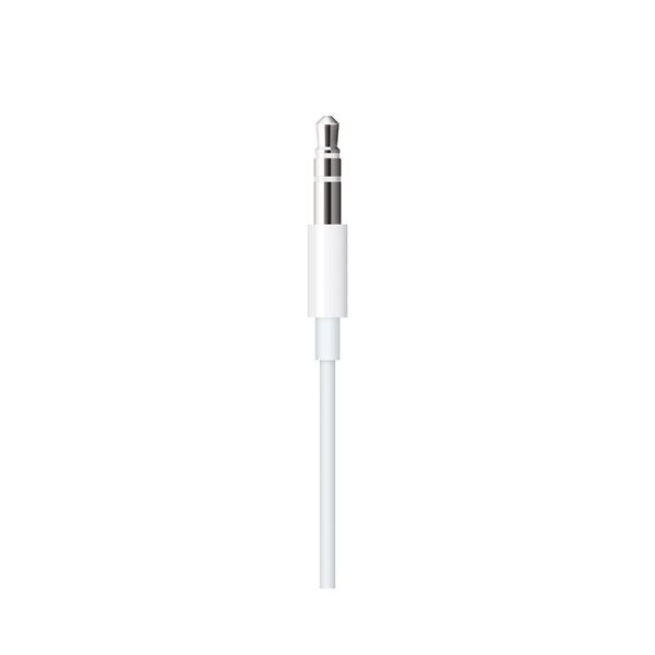 MXK22ZM_A_ES lightning to 3.5mm audio cable white