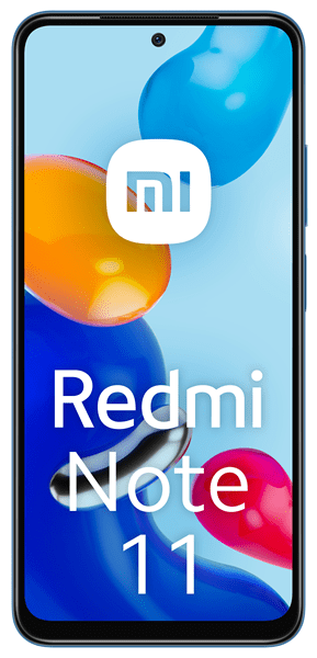 MZB0AO7EU smartphone xiaomi redmi note 11 6.43p 4g 4gb-64gb azul