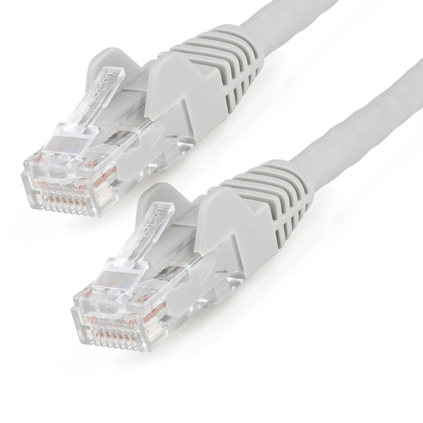 N6LPATCH10MGR cable 10m de red latiguillo ethernet rj45 utp snagless gris