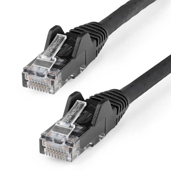 N6LPATCH2MBK cable de red ethernet cat6 utp sin enganches negro 2m