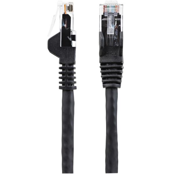 N6LPATCH2MBK cable de red ethernet cat6 utp sin enganches negro 2m