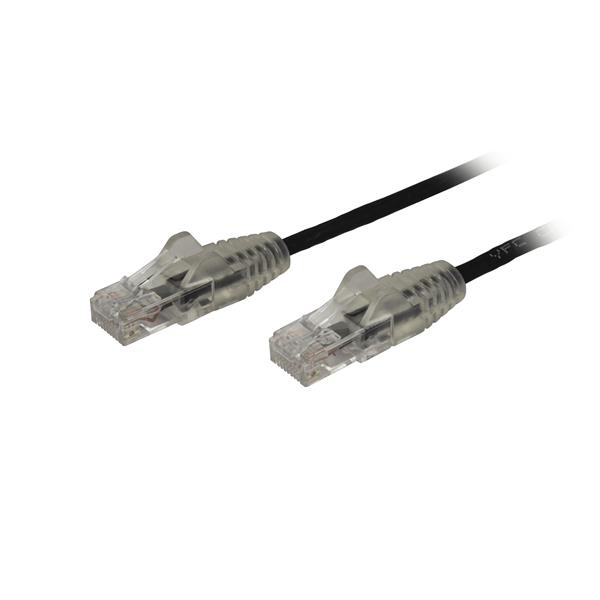 N6PAT100CMBKS snagless network cable slim rj45 1m bla ck