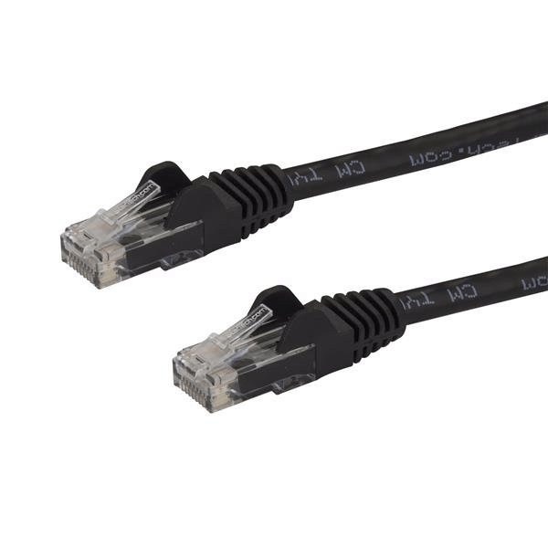 N6PATC3MBK 3m black snagless cat6 utp patch cable