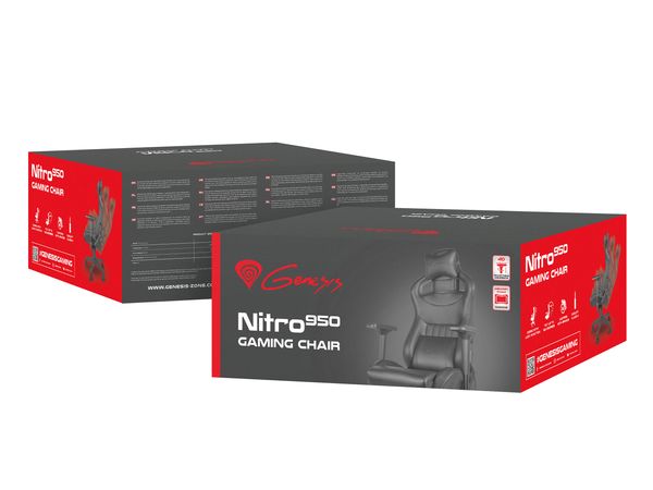 NFG-1366 silla gaming genesis nitro 950 negro