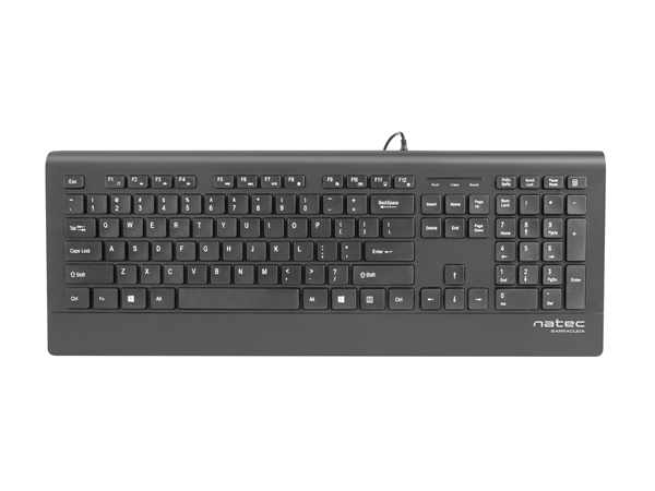 NKL-1717 teclado natec barracuda slim layout espanol