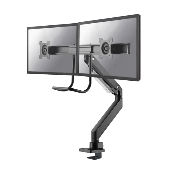 NM-D775DXBLACK neomounts flat screen desk mount 10-32in desk clamp-gromm et