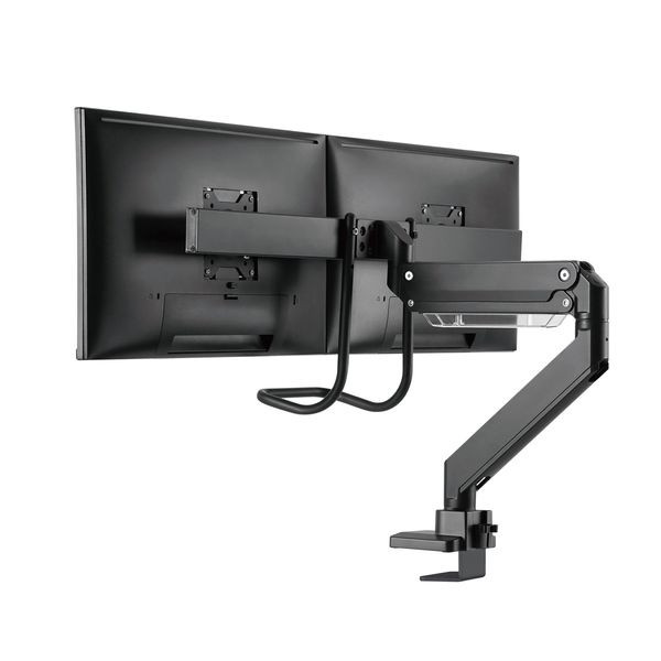 NM-D775DXBLACK neomounts flat screen desk mount 10 32in desk clamp gromm et