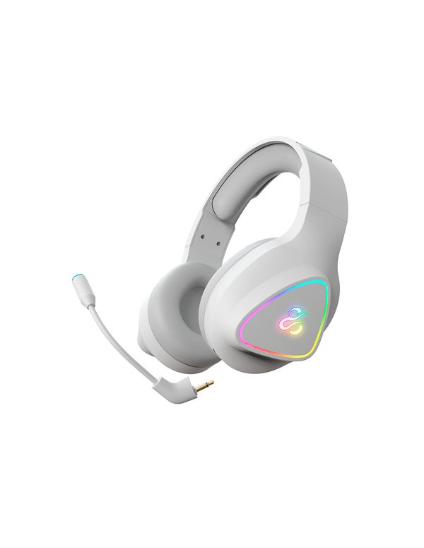 NS-HS-SETH-WHITE auriculares gaming newskill seth ivory inalambricos rgb