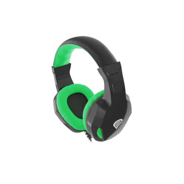 NSG-1435 auriculares gaming genesis argon 100 verdes