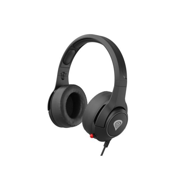NSG-1658 auriculares gaming genesis argon 600 microfono retractable negro