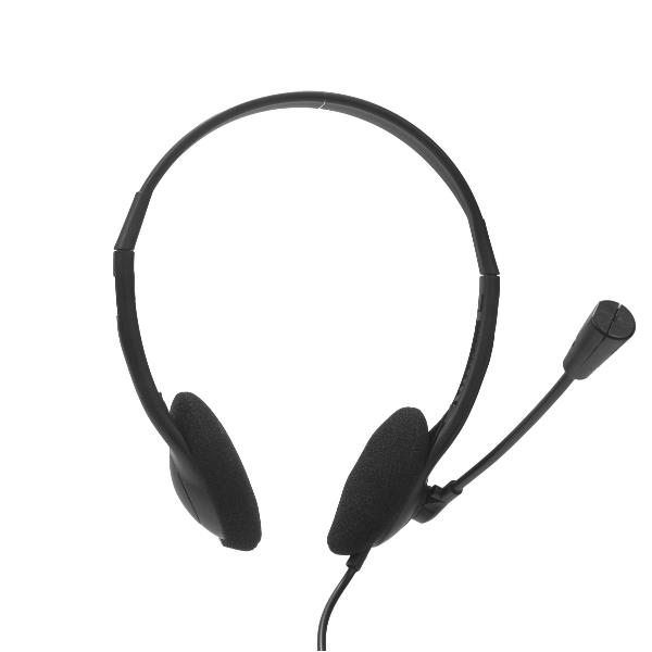 NXAU0000002 auriculares nilox microfono control vol negro alambrico conexion usb
