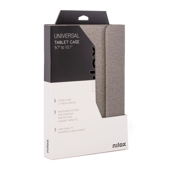 NXFB005 funda tablet universal nilox 10.1p gris