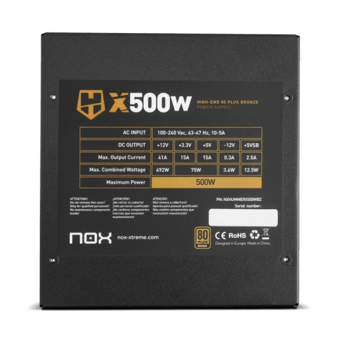 NXHUMMERX500WBZ