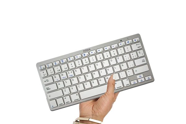 NXKB01S teclado nilox bluetooh silver