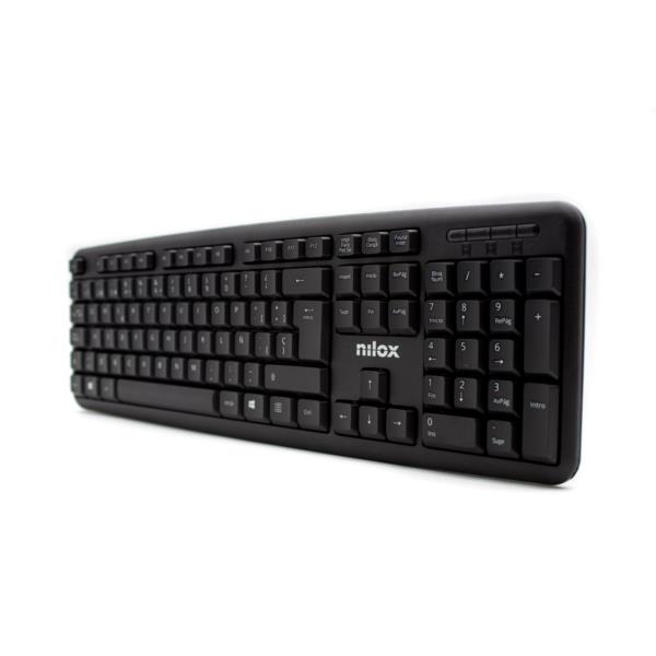 NXKBE000002 teclado nilox usb negro