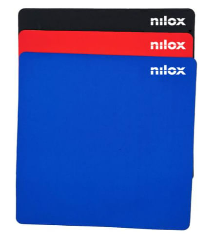 NXMP012 alfombrilla raton azul nilox
