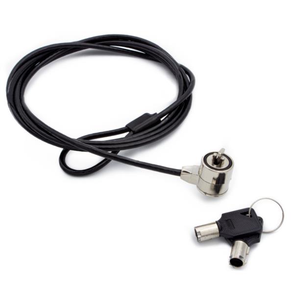NXSC001 cable seguridad para portatil nilox con llave 1.8m