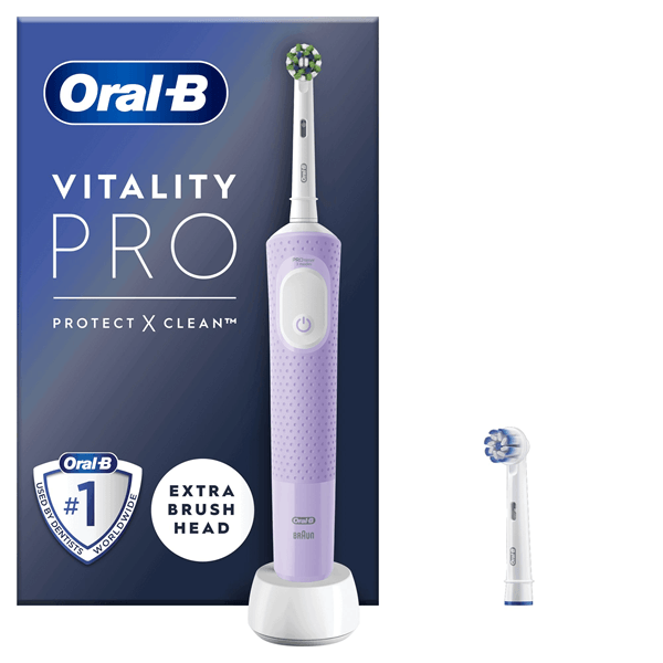ORAL-B VITALITY PRO MORADO cepillo dental electrico braun vitality pro morado