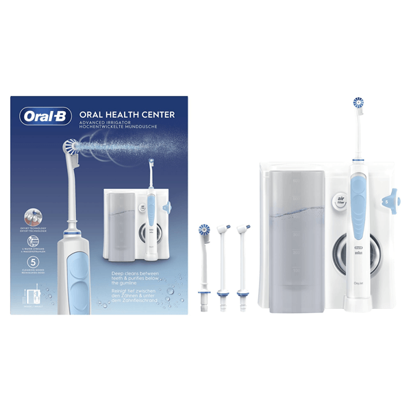 OXYJET MD20 cepillo dental electrico braun oxyjet irrigador 4 cabezales