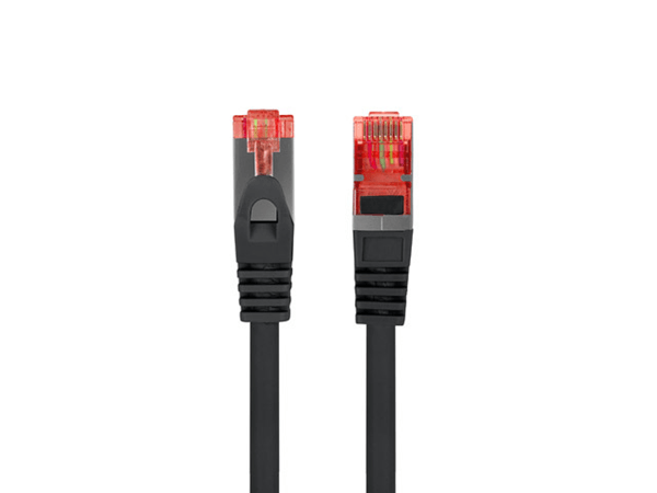 PCF6-10CU-0300-BK cable red lanberg latiguillo cat.6 s-ftp lszh cu 3m negro fluke passed