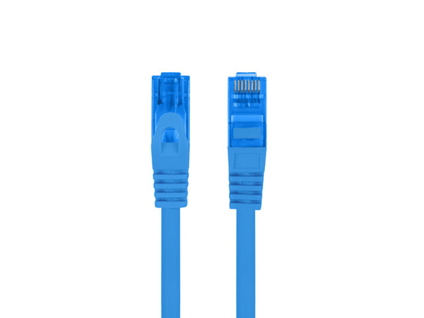PCF6A-10CC-0050-B cable red lanberg latiguillo cat.6a s-ftp lszh cca 0.50m azul fluke passed