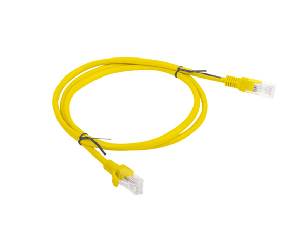 PCU6-10CC-0100-Y cable red lanberg latiguillo cat.6 utp 1m amarillo fluke passed