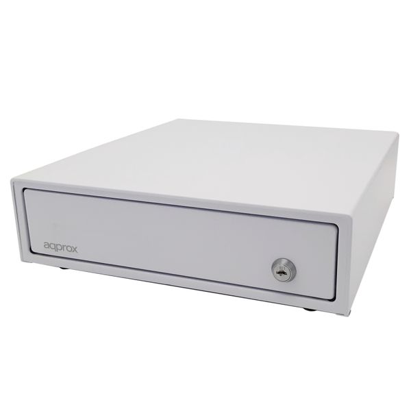 POSPACK3380WH-2D kit tpv approx cajon portamonedas appcash33wh blanco lector scanner appls22wh impresora termica apppos80amusewh pack rollos papel cyt8060bpa