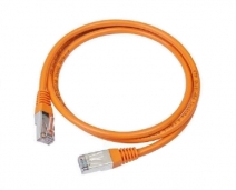 PP12-1M/O cable cat5e utp moldeado 1m naranja