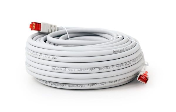 PP6A-LSZHCU-30M cable red s ftp gembird cat 6a lszh gris 30 m