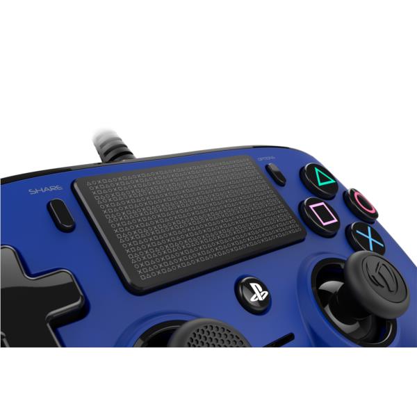 PS4OFCPADBLUE gamepad nacon compact ps4 oficial azul