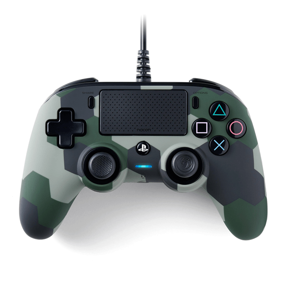 PS4OFCPADCAMGREEN mando oficial ps cable compact camuflaje ps4-exclusivo c rf