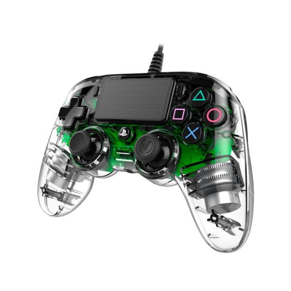 PS4OFCPADCLGREEN gamepad nacon compact ps4 oficial verde iluminado