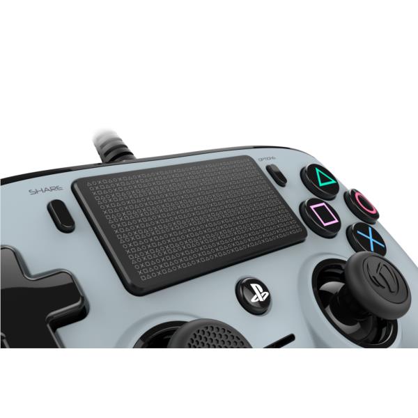 PS4OFCPADGREY gamepad nacon compact ps4 oficial gris