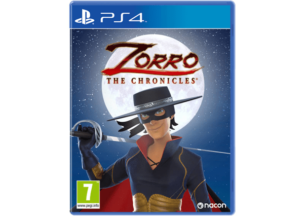 PS4ZORROSPPT videojuego zorro the chronicles nacon para p s4
