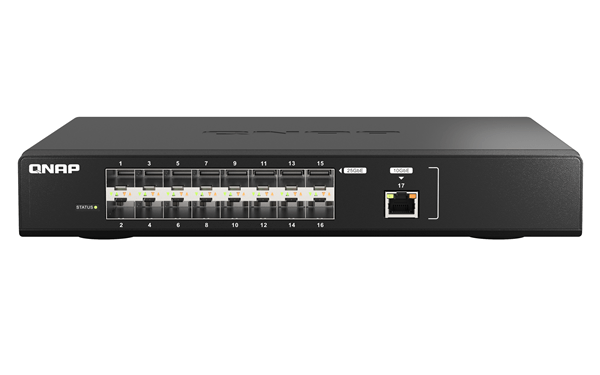 QSW-M5216-1T webmanag switch 1port 10gberj45 16 ports gbe sfp28 rm desi gn