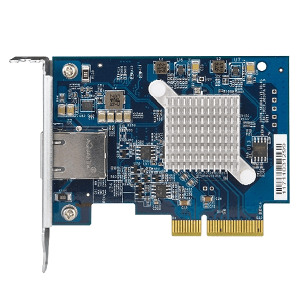 QXG-10G1T singleport 10gbe nw exp card 10gbase t pcie gen3 x4