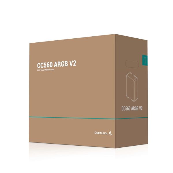 R-CC560-BKTAA4-G-2 caja deepcool cc560 argb v2 rgb negro