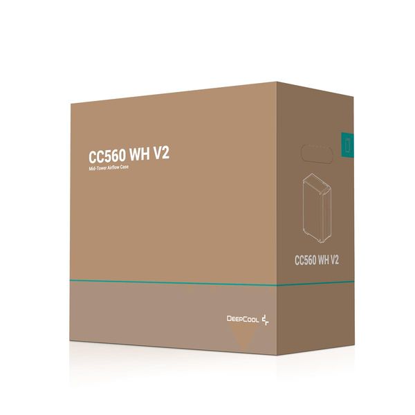 R-CC560-WHGAA4-G-2 caja deepcool cc560 wh v2 rgb blanco