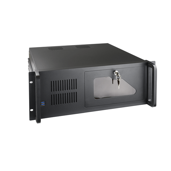 RACK-406N-USB3 caja tooq rack 19p 4u sin fuente de alimentacion negro