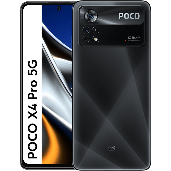 RE-9510K6P40021-PQ smartphone reacondicionado xiaomi poco x4 pro 5g laser black 8gb ram 256gb rom grado a