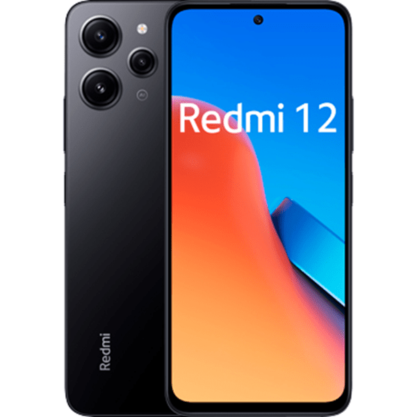 REDMI 12 4-128 BK smartphone xiaomi redmi 12 6.79p 4g 4gb-128gb negro