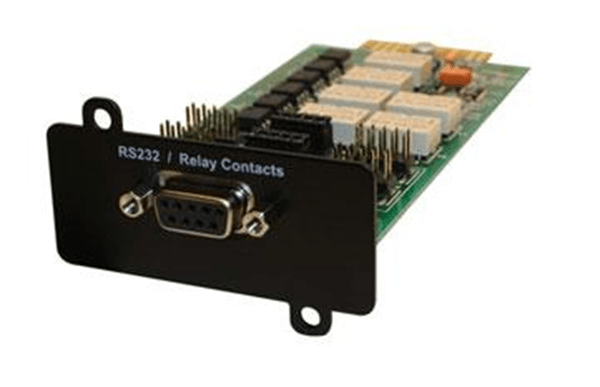 RELAY-MS management card contacts rs 232-serie for puls ar
